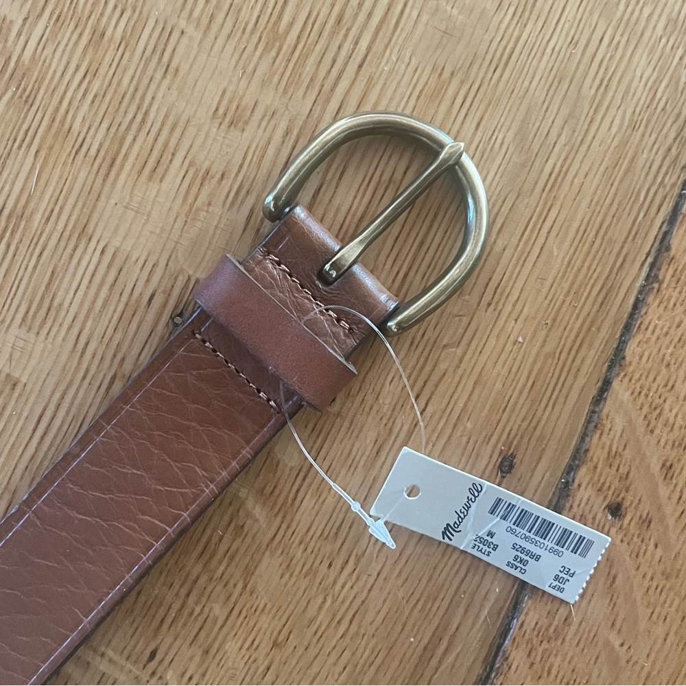 Madewell Tan Belt - Medium
